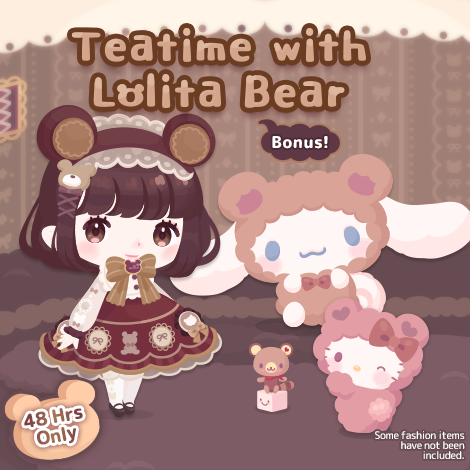 Teatime with Lolita Bear