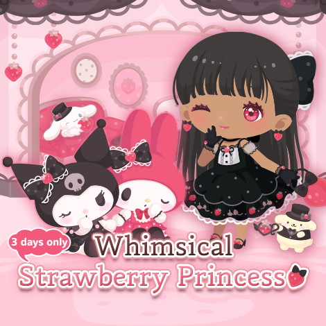 Whimsical Strawberry Princess