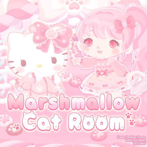 Marshmallow Cat Room