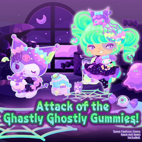 Attack of the Ghastly Ghostly Gummies!