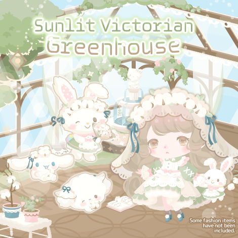 Sunlit Victorian Greenhouse