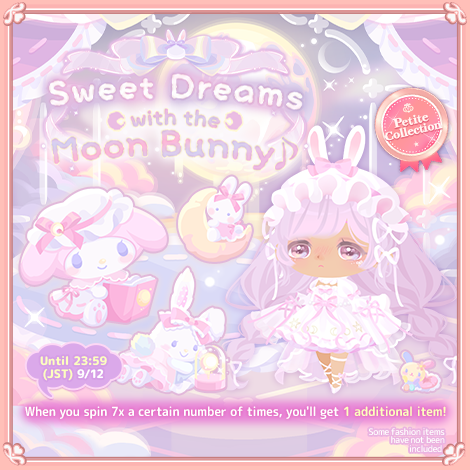 Sweet Dreams with the Moon Bunny♪