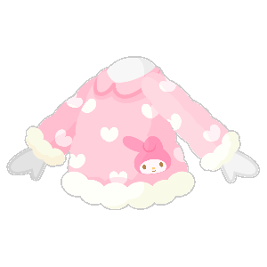 My Melody Fluffy Pajama Top