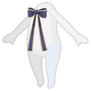 Marionette in a Deep Slumber Neck Ribbon