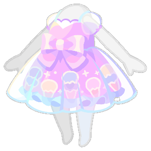 Frosty Ice Cream Cone Dress