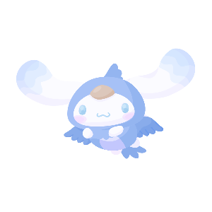 Blue Cinnamoroll in Flight!