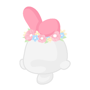 My Melody Ear Wildflower Forest Crown