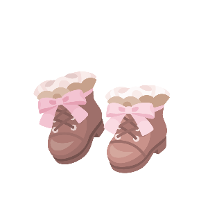 Chocolate Strawberry Warm Winter Boots