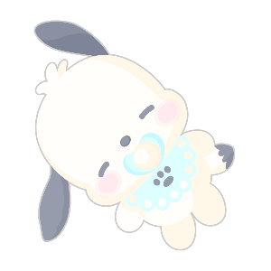 Snuggly Pastel Baby Pochacco