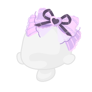 Stan Kuromi Pop Idol Hair Ribbon