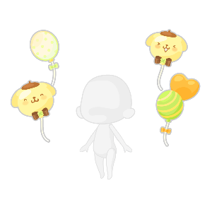 Pompompurin Park Parade♪Balloon Effect