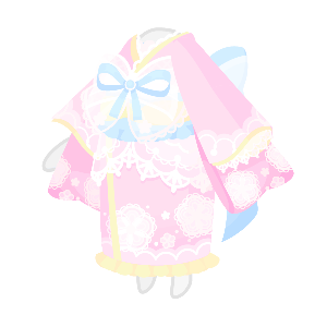 Baby Pink Lolita Easter Kimono