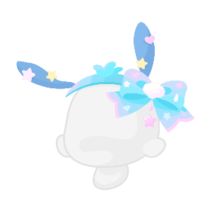 Pochacco Ears Starlit Shower Headband