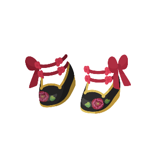 Chinese Restaurant Embroidered Shoes