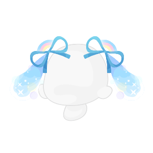 Shimmering Deep Blue Sea Cinnamoroll Ears