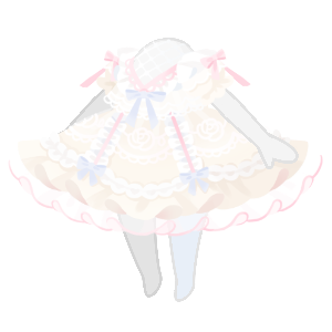 Whipped Cream Rose From a Dream Dress