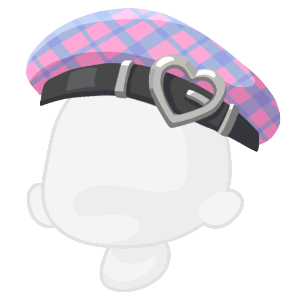 Too Sweet to Handle Checkered Beret