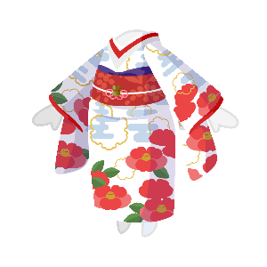 New Year's Brillance Fitted Kimono