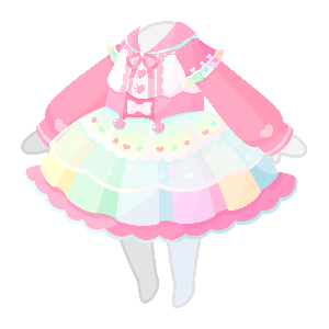 Melody of Hope Rainbow Dress