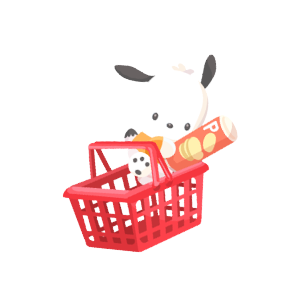 Pochacco Will Help♪ Shopping Basket