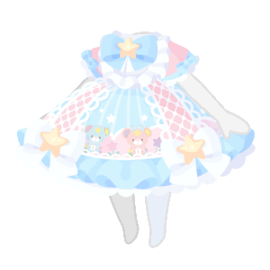 Little Twin Stars Kiki Colorful Dress