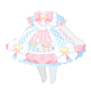 Little Twin Stars Lala Colorful Dress