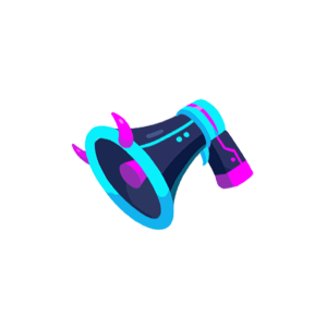 Setsubun Fest GAME's Cyan Megaphone