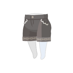 Library of Memories Librarian Uniform Shorts