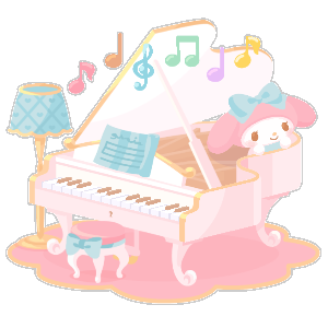 My Melody Sweet Royal Grand Piano