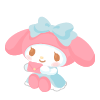 Sweet Words♪ My Melody Plushie L