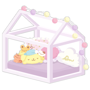 Nighty Night Pompompurin Dream House