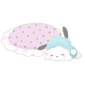 Nighty Night Pochacco Floor Cushion