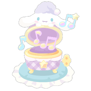 Cinnamoroll & the Dreamy Music Box Flower