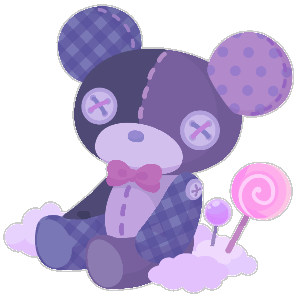 A Spooky Quilted Teddy Friend