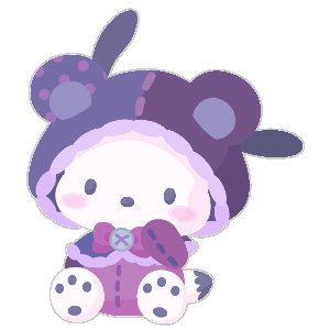 Spooky Dear Friend Pochacco Plushie S