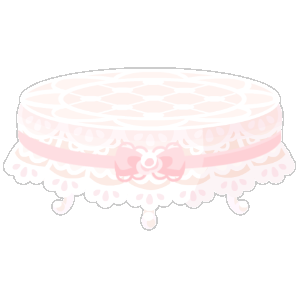 Sweet White Lace Lolita Table