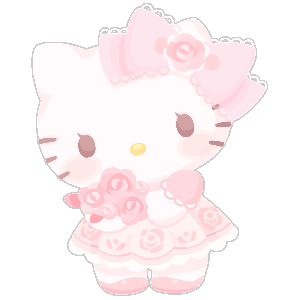 Rose of Innocence Hello Kitty Plushie L