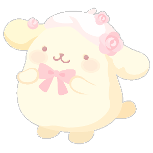 Snazzy in Rose Pompompurin Plushie L