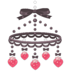 Strawberry Princess Chandelier