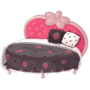 Strawberry Princess's Favorite Bed