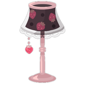 Strawberry Princess Lamp