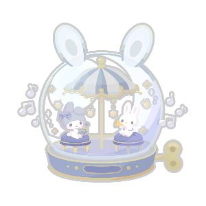 Rabbit Music Box Playing Peaceful Tunes