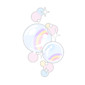 Lovely Rainbow Bubble Full of Dreams