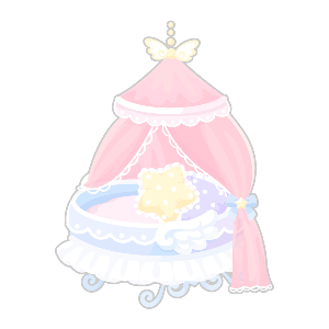 Soft Pastel Baby Canopy Bed