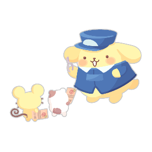 All Aboard! Conductor Pompompurin