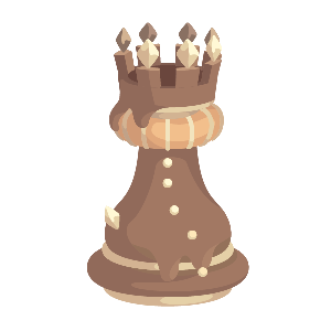 Melting Velvety Milk Chocolate Rook