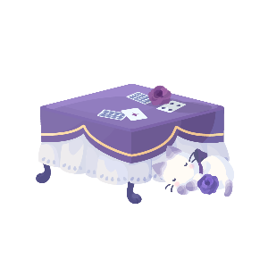 Sleepy Mellotune Forest of Hearts Table