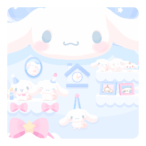 Cinnamoroll's Birthday 2022 Wall