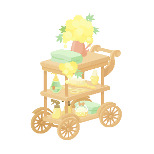 Mimosa Beauty Salon Cart