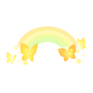 Butterflies Playing in a Rainbow